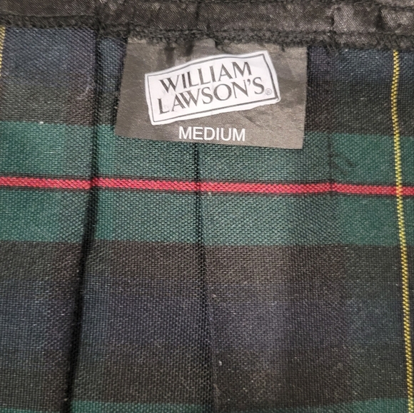 William Larson's Plaid Wrap Skirt SZ Med - Picture 3 of 4
